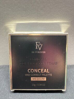 SK-Forever Conceal & Correct Palette Medium 10g Lightweight Coverage For Flawles